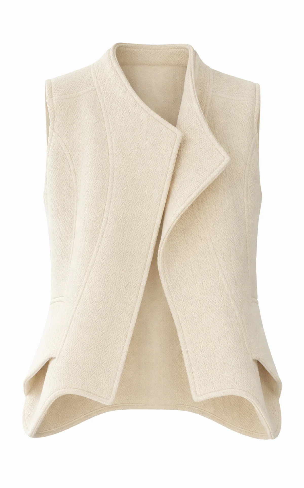 Inti Handloom Cotton Vest by Curatoria