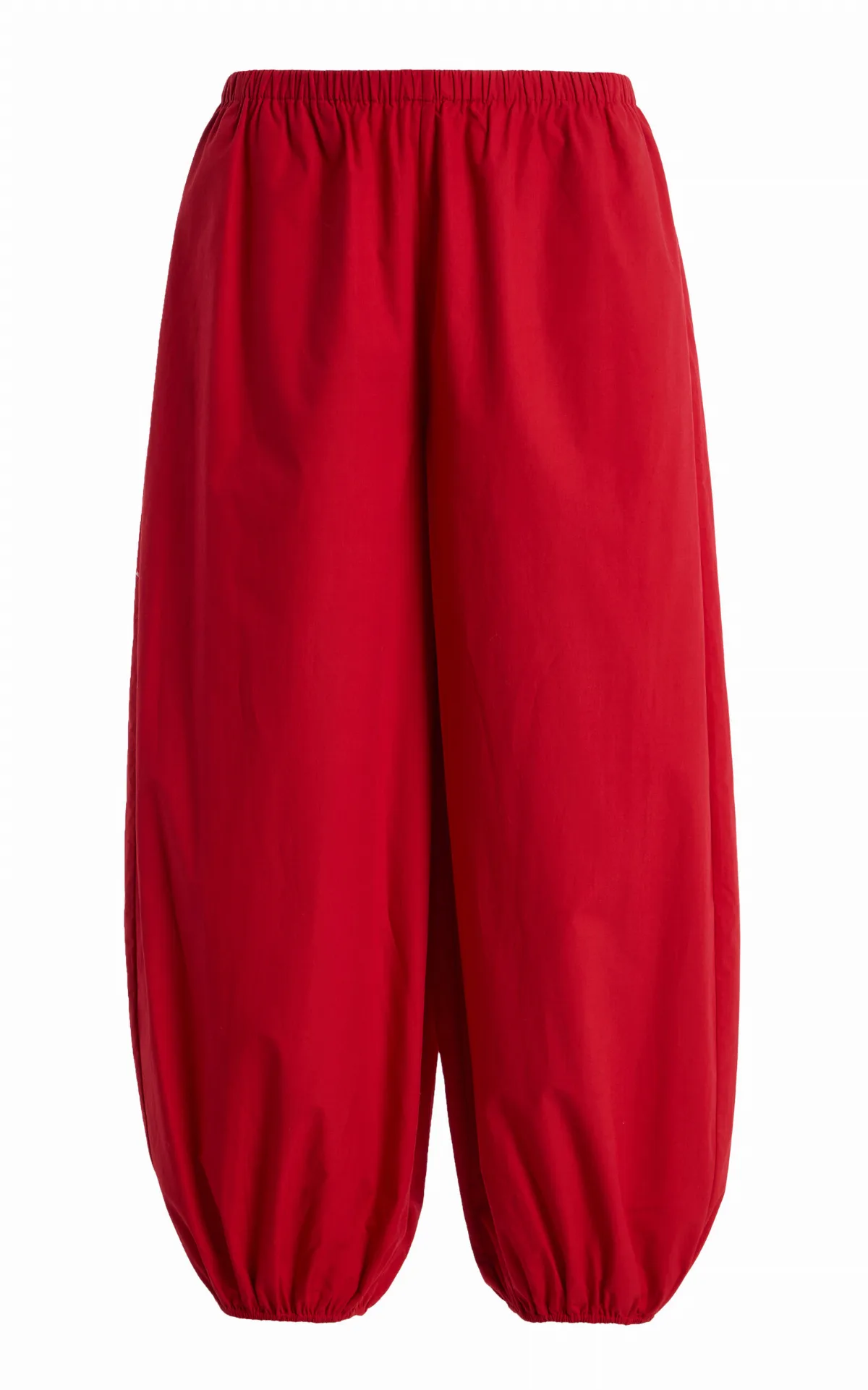 Beau Cotton Barrel-Leg Pants by Posse