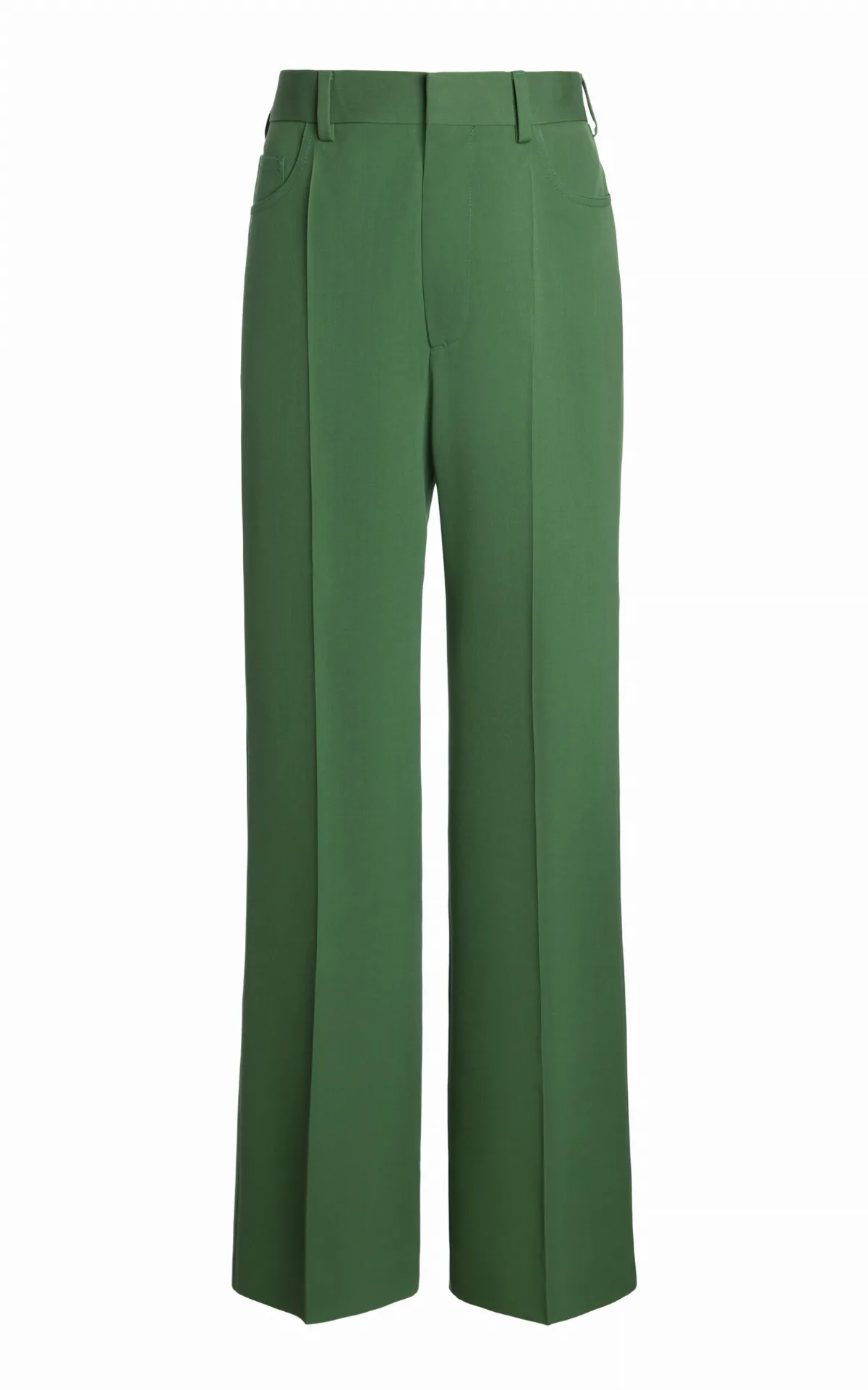 Belted Wool Wide-Leg Pants by Marni