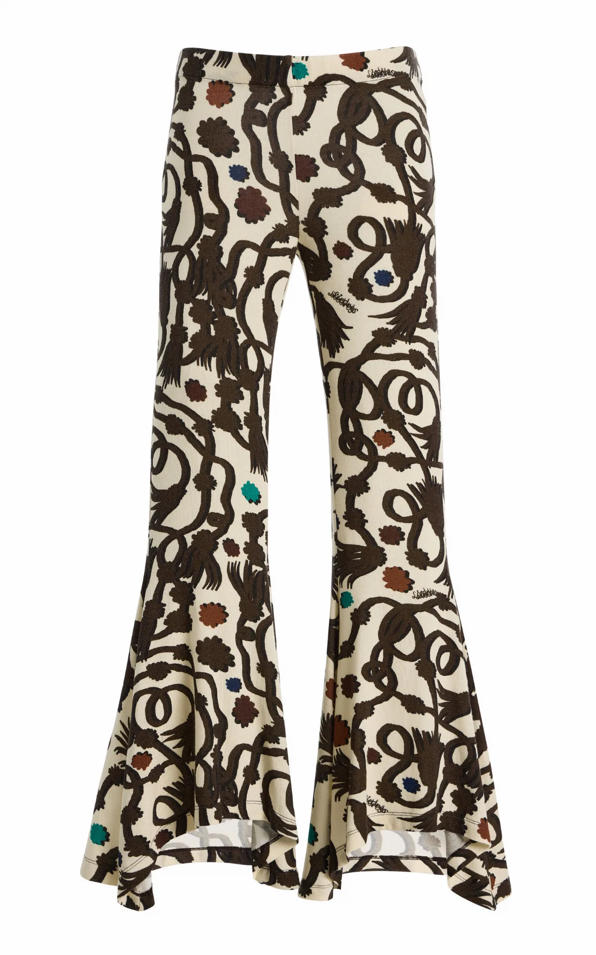 Jeslynn Ruffled Flared Pants by Siedrs