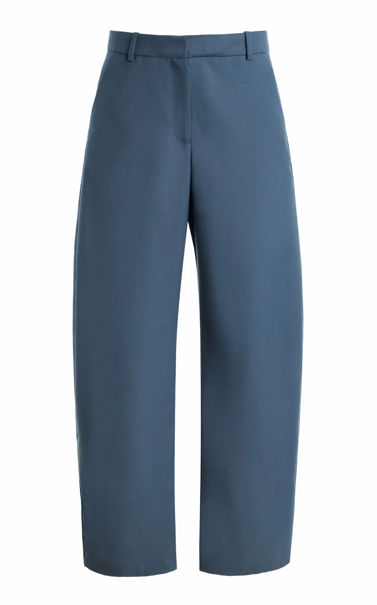 Wool Barrel-Leg Pants by Sloan