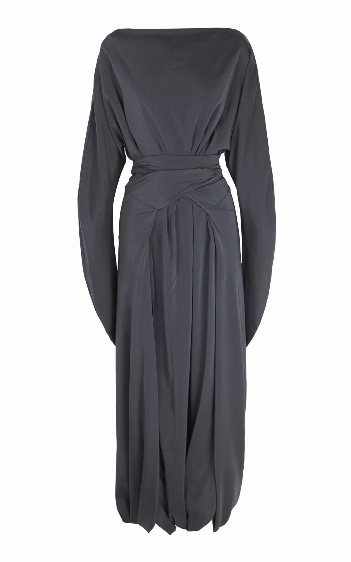 Olvido Silk Crepe Maxi Dress by Cortana
