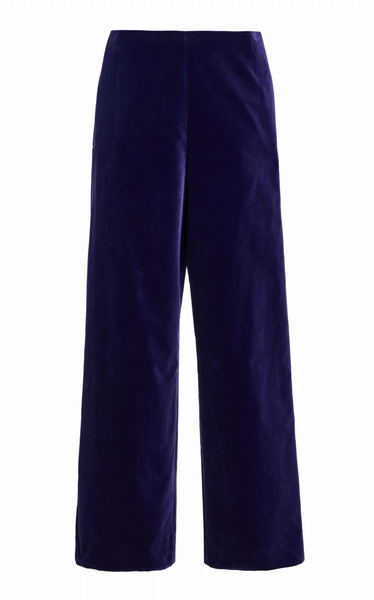 Tailored Velvet Wide-Leg Pants by Colleen Allen