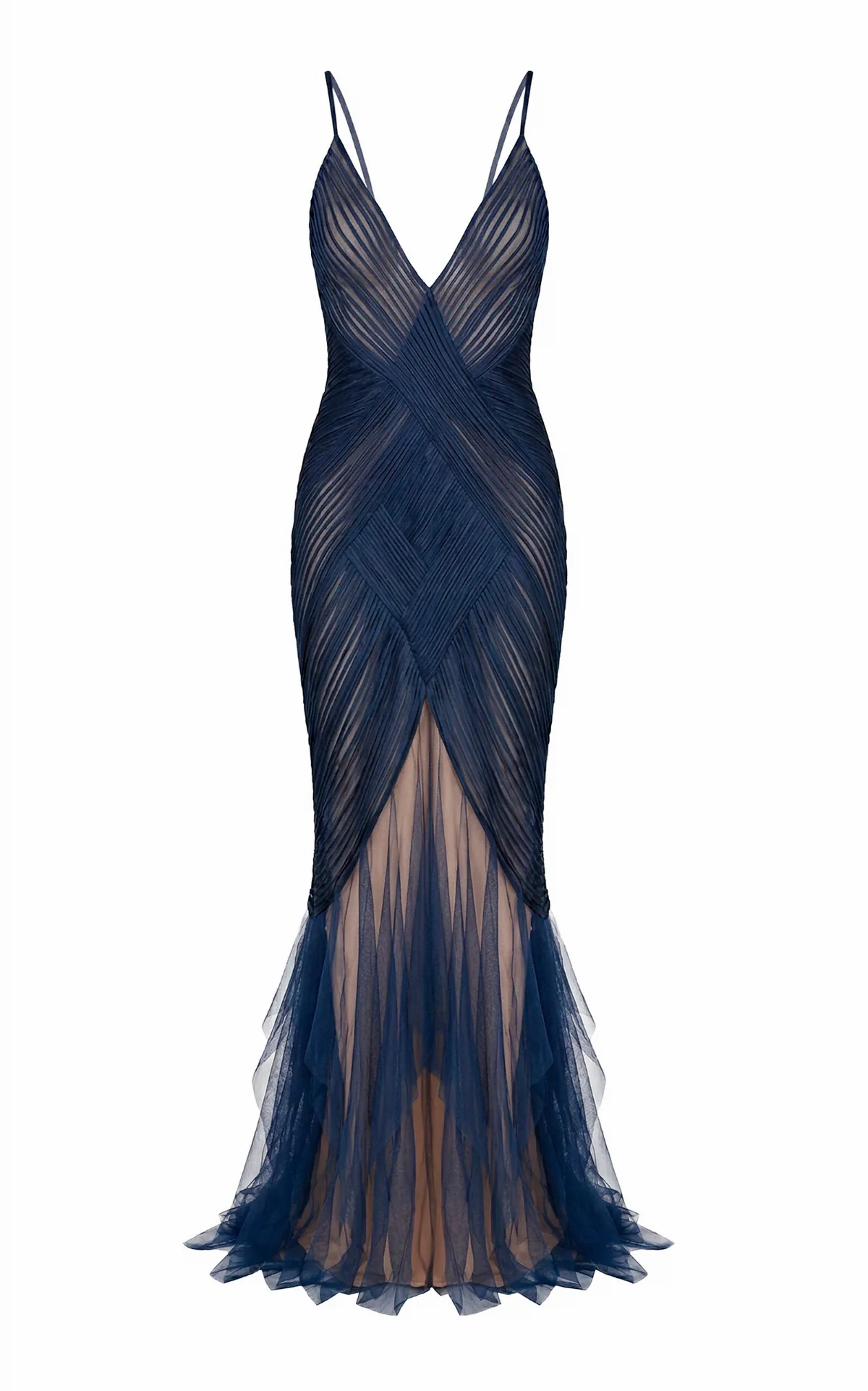Azuleja Mesh Maxi Dress by Weise
