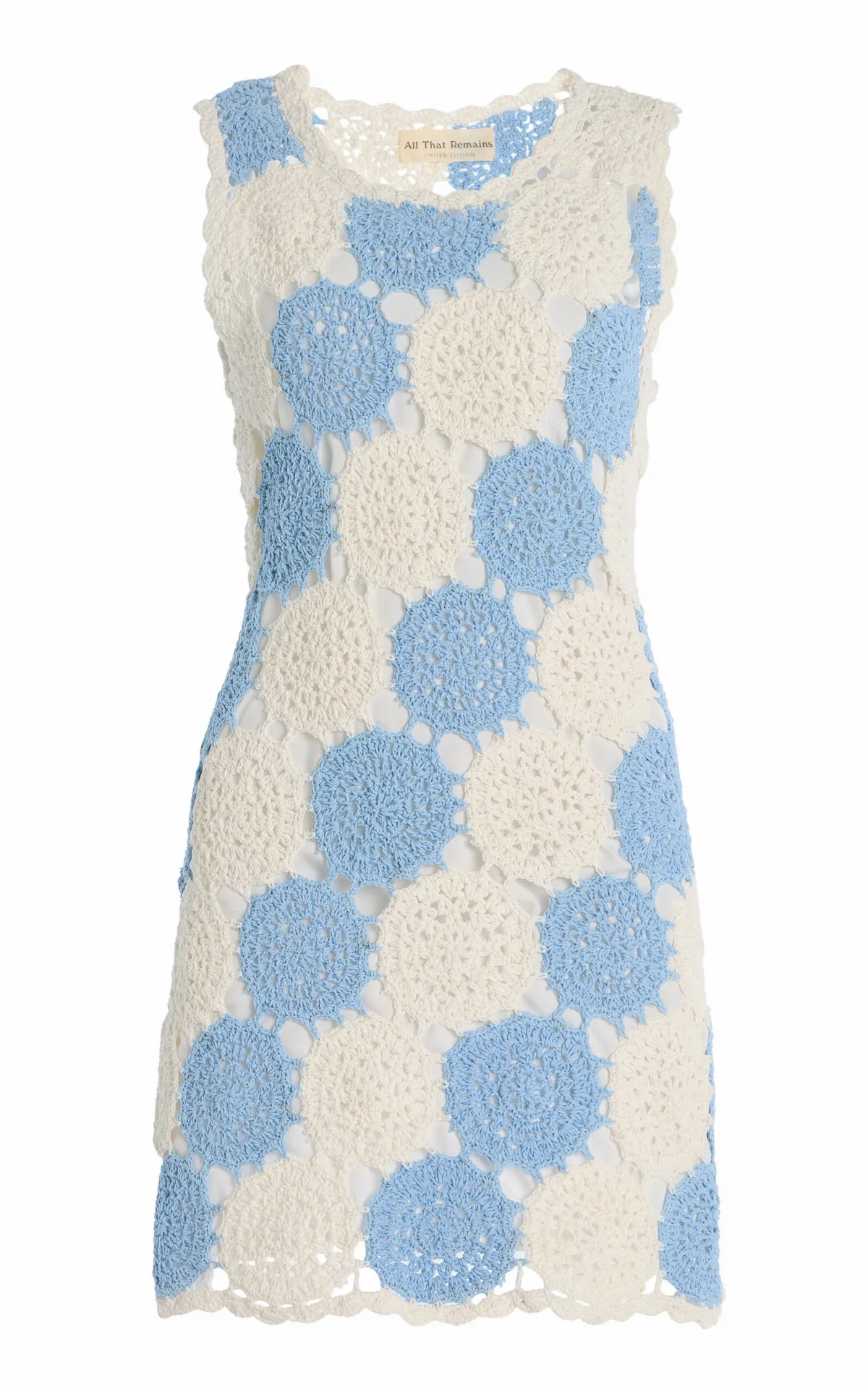 Lola Crocheted Cotton Mini Dress by All That Remains