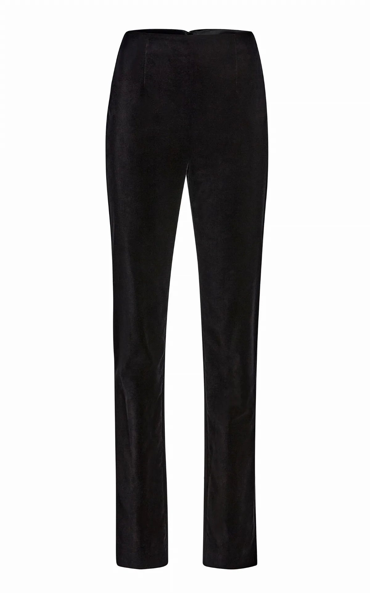 Ryden Velvet Straight-Leg Pants by Khaite
