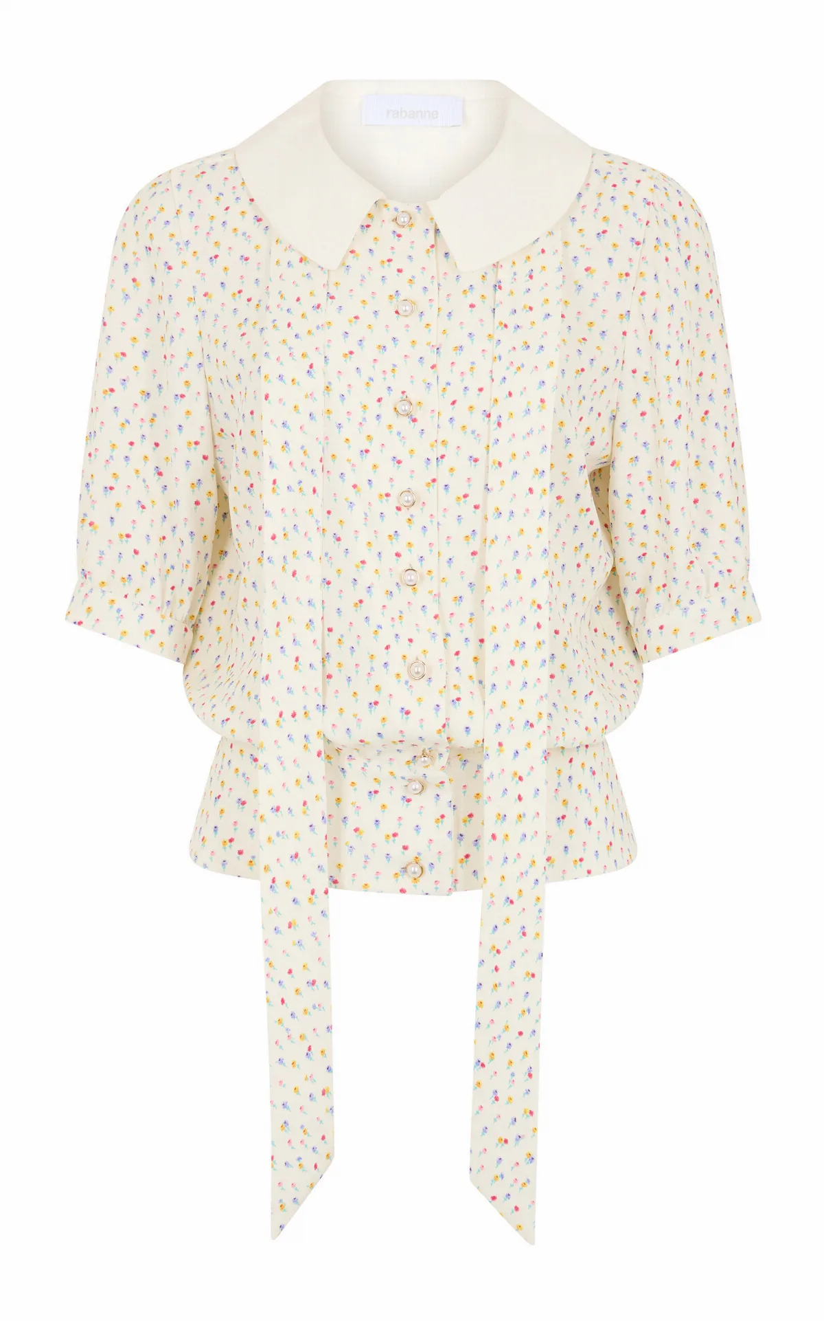 Printed Blouse by Rabanne
