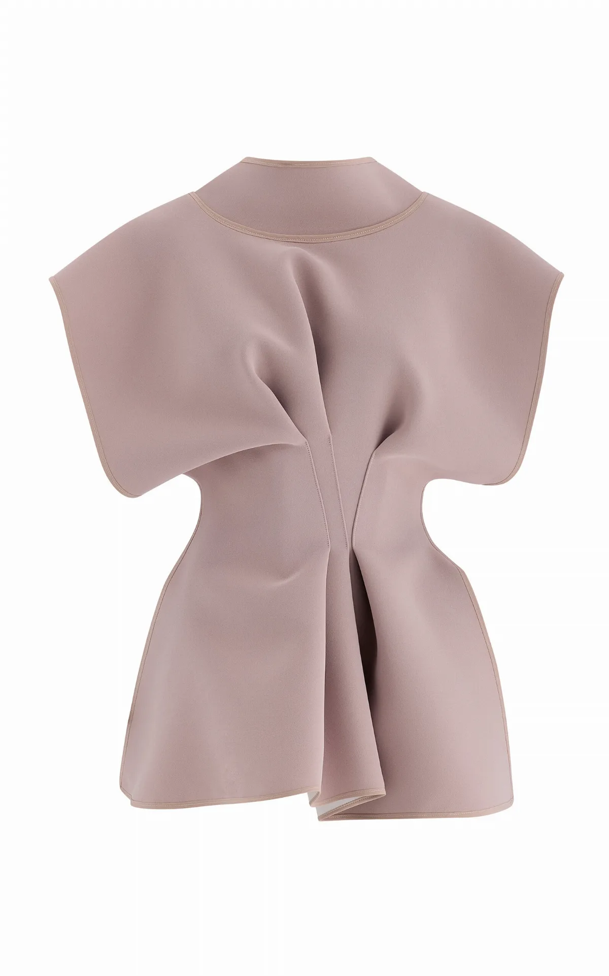 Endure Pleated Satin Top by Maticevski