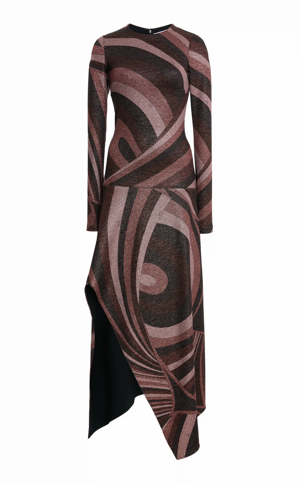 Patterned-Jacquard Knit Maxi Dress by Pucci