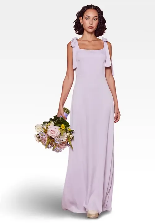 Allegra Tie Shoulder Bridesmaid Dress by Maids to Measure