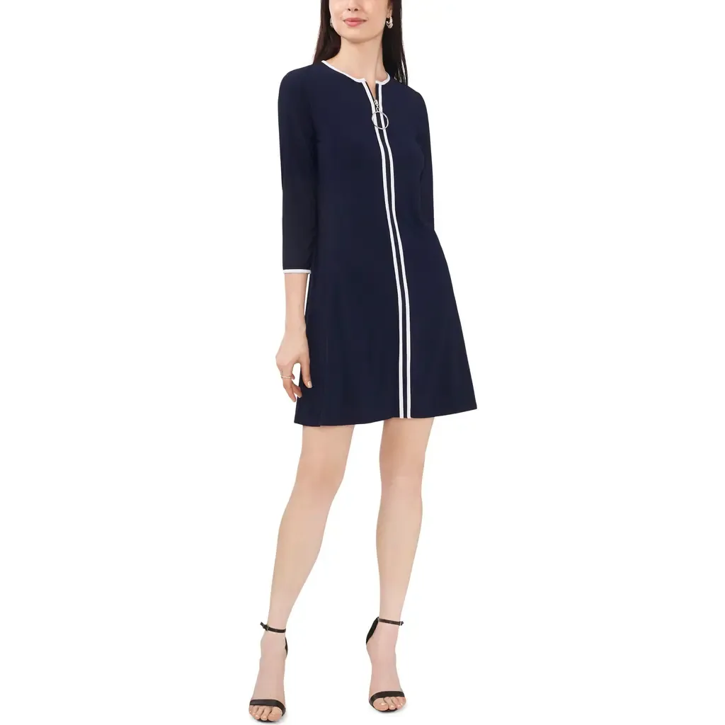 Center Stripe Minidress by Chaus