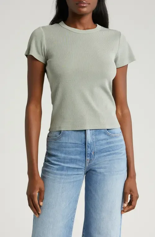 Lexi Sun-In Rib Crewneck T-Shirt by Marine Layer