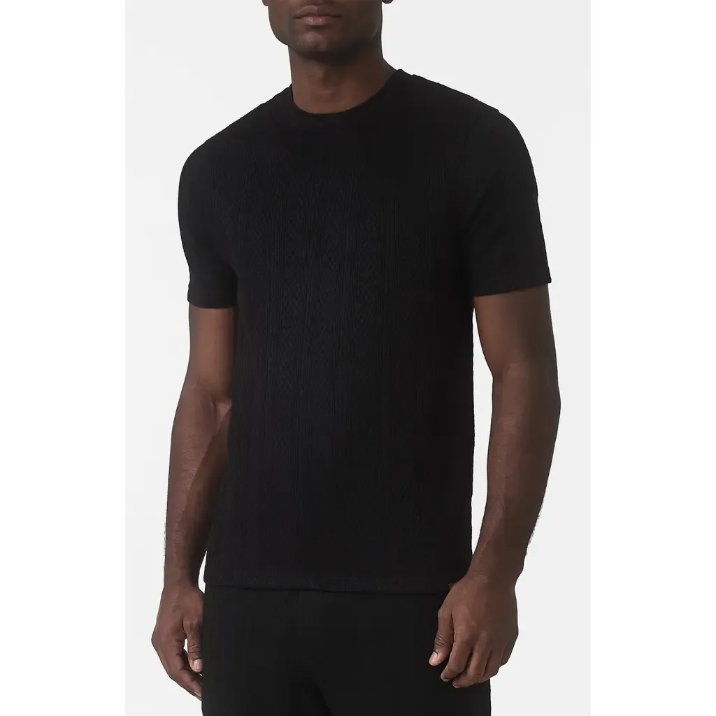 Tanami Textured Stretch Slim Tee by MAUVAIS
