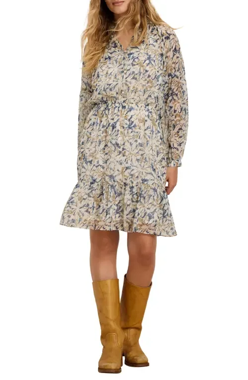 Bloomsbury Long Sleeve Chiffon Dress by NIC+ZOE