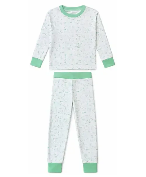Golf Print 2-Piece Cozy Lounge Set by Bits & Bows