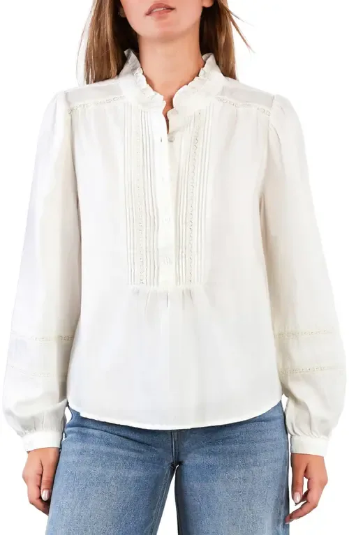 Lulu Ruffle & Lace Shirt by Billy T
