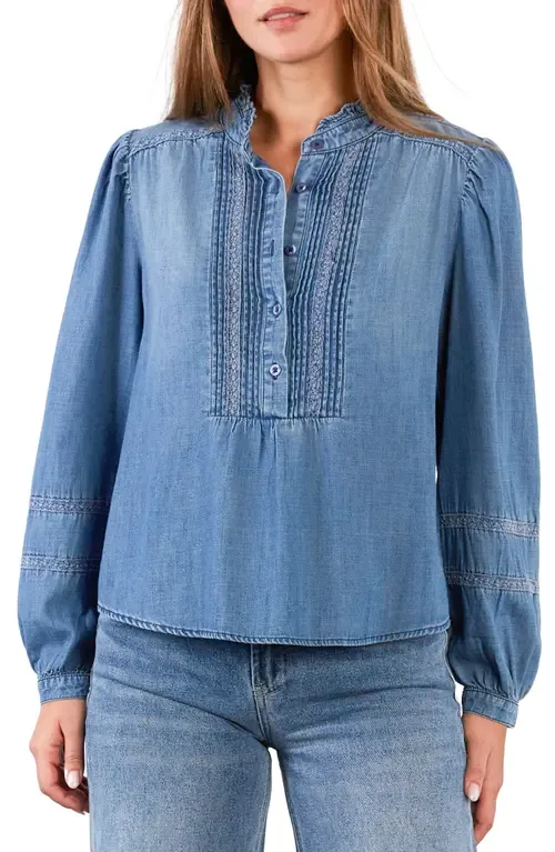 Lulu Ruffle & Lace Shirt