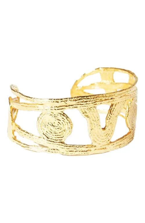 Nocturne Cuff Bracelet - 14K Gold Plate by COG