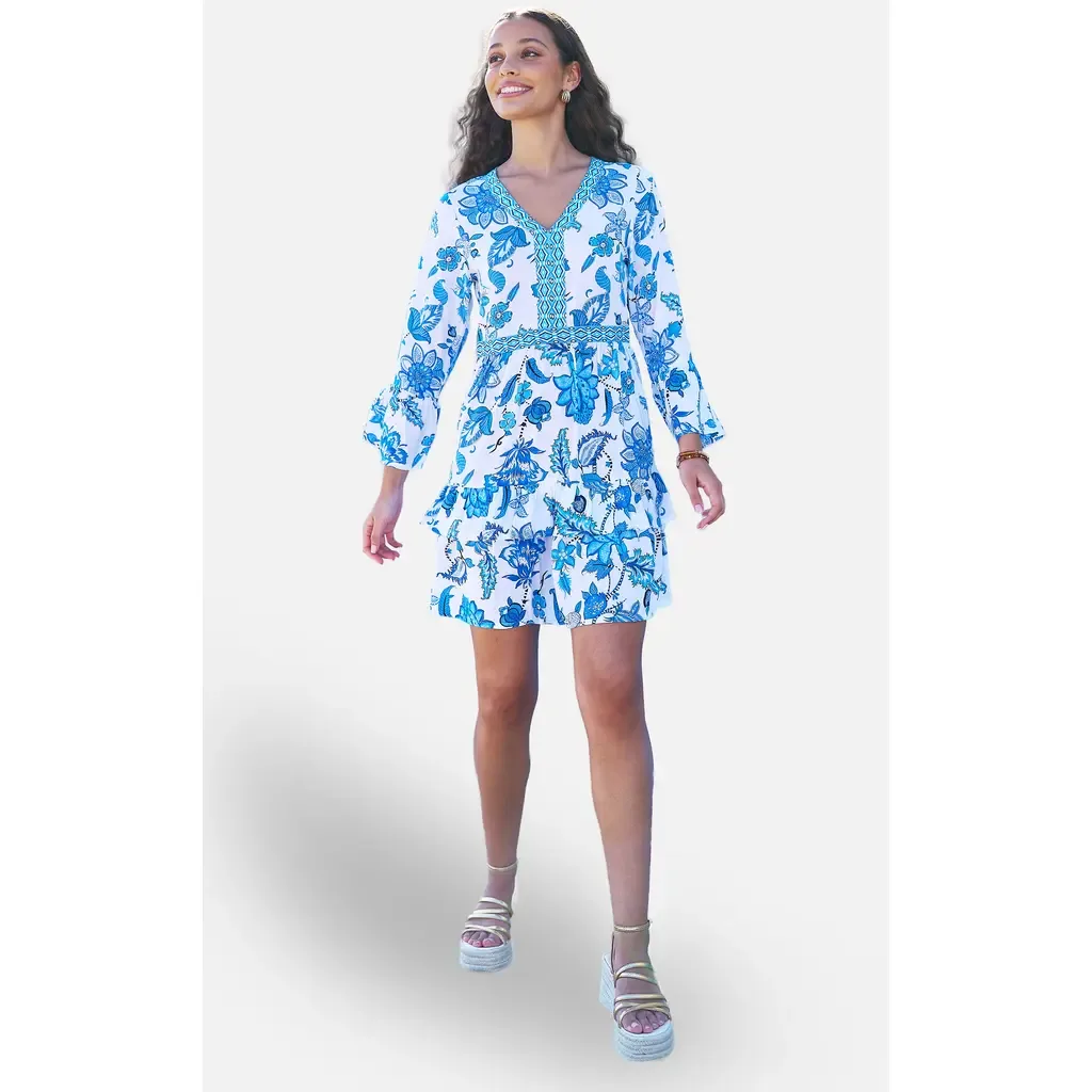 Floral Beach Tunic Dress by Yumi