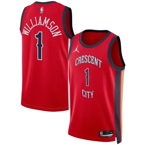 Zion Williamson New Orleans Pelicans Swingman Jersey - Statement Edition by Jordan Brand