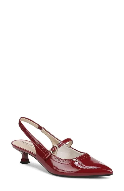 Marilyn Slingback Pointed Toe Kitten Heel Pump by LifeStride