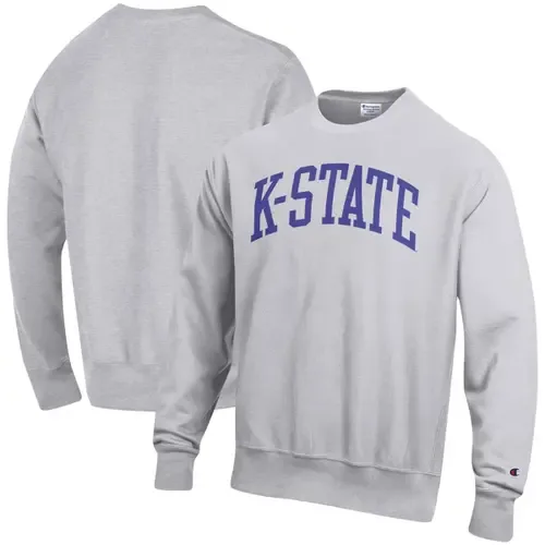 Champion Kansas State Wildcats Arch Reverse Weave Pullover Sweatshirt by Champion