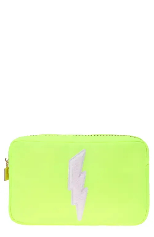Medium Lightning Bolt Cosmetics Bag by Bloc Bags