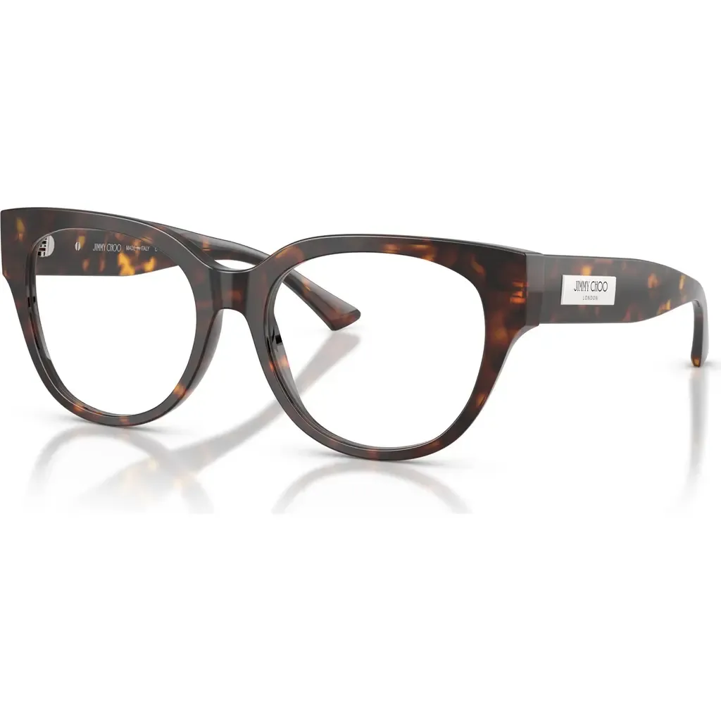 53mm Phantos Optical Glasses by Jimmy Choo