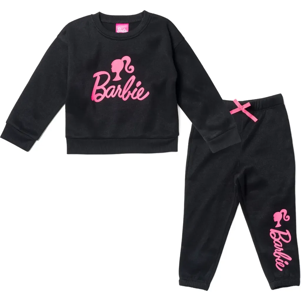 French Terry Sweatshirt & Pants Set by Barbie