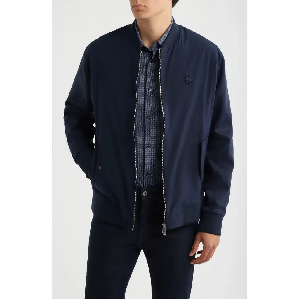 Skiles Cotton Jacket by BOSS
