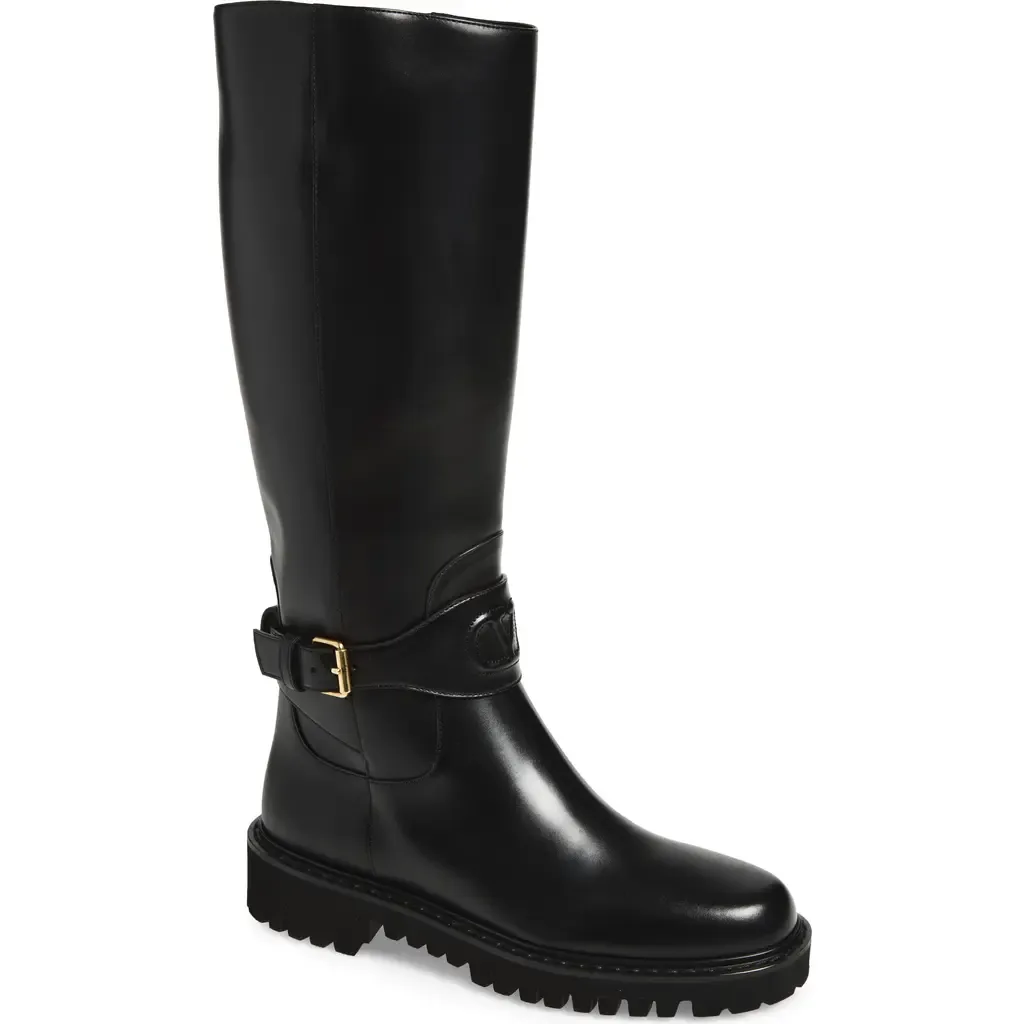 VLogo Signature Boot by Valentino