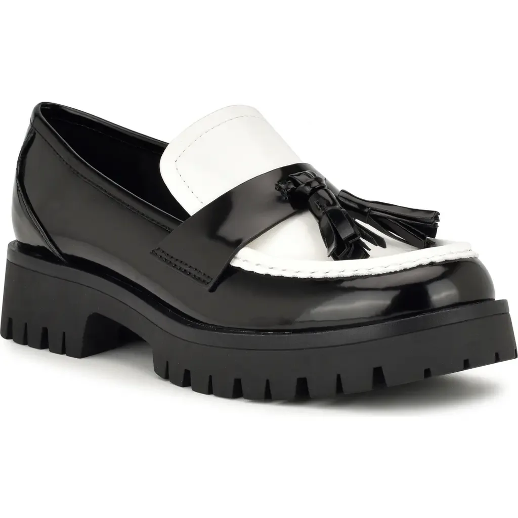 Garry Platform Tassel Loafer by Nine West
