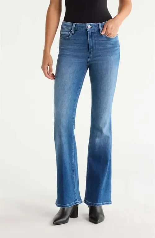 Laurel Canyon High Waist Flare Leg Jeans