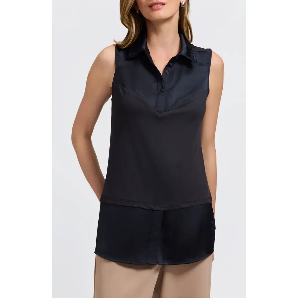 Sasha Sleeveless Layering Tunic by Foxcroft