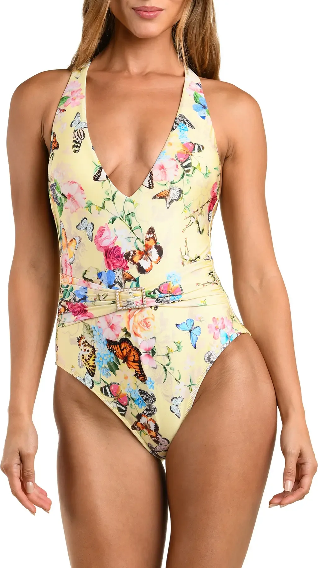 Lisa Garden Butterfly One-Piece Swimsuit