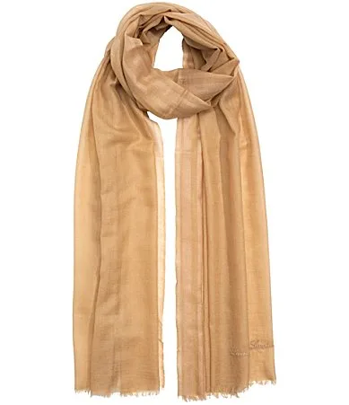 Yarn Dye Scarf Wrap - Lauren Camel by Ralph Lauren