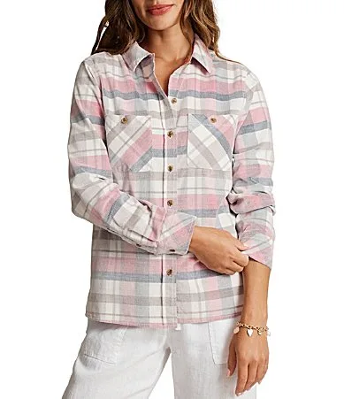 Cyprus Isle Mini Wale Corduroy Point Collar Button Front Shirt by Tommy Bahama