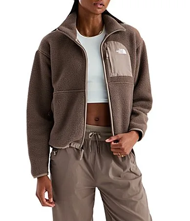 Yumiori Off Peak Two Layer Stand Collar Full Zip Front Jacket by The North Face