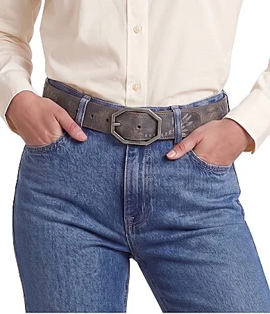 Mohawk Leather Belt by Bed Stu