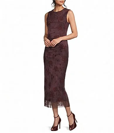 Reese Mesh Midi Dress by Nia