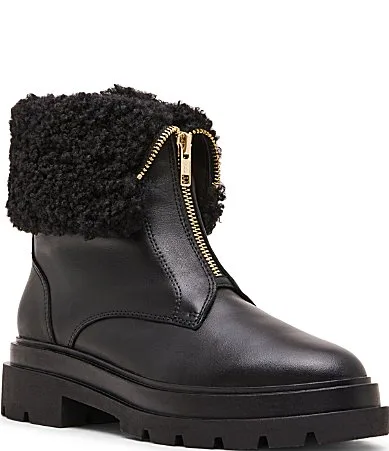 Parina Waterproof Leather Lug Sole Cold Weather Booties by Blondo