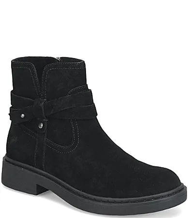 Barren Waterproof Suede Booties by Born