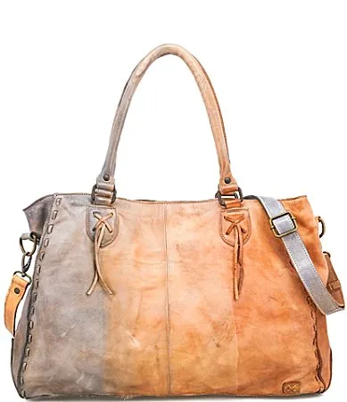 Rockaway Rustic Desert Stone Tie Dye Slouchy Satchel Bag
