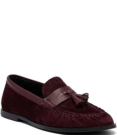 Morgan Suede Tassel Loafers by Marc Nolan