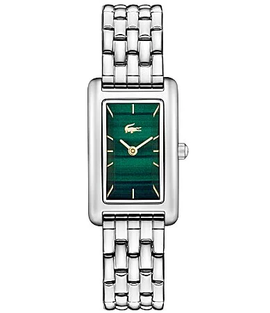 Croisette Quartz Two Hand Stainless Steel Bracelet Watch by Lacoste
