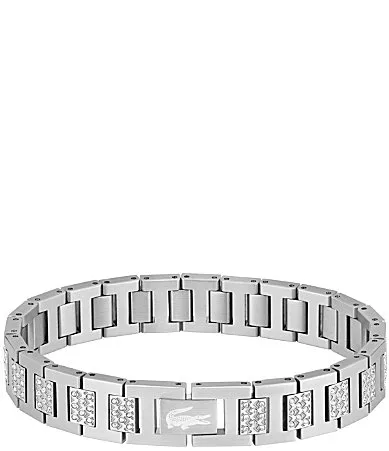 Metropole Stainless Steel Chain Bracelet by Lacoste