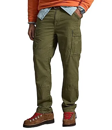 Polo Ralph Lauren Classic Fit Canvas Cargo Pants by Polo Ralph Lauren
