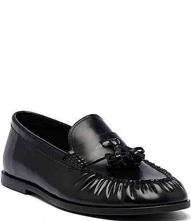Morgan Leather Tassel Loafers by Marc Nolan