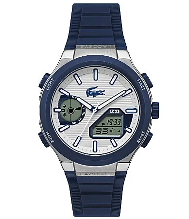 LC33 Ana-Digi Silicone Strap Watch by Lacoste