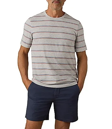 Sunwashed Stripe Short Sleeve T-Shirt by Faherty